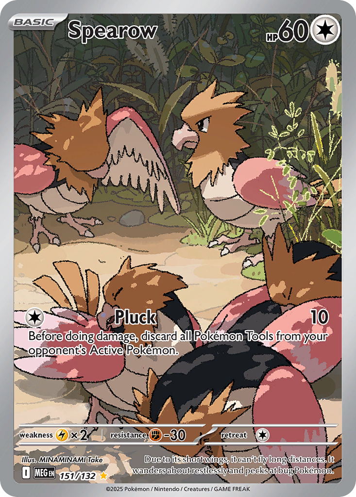 151 Spearow — Mega Evolution — English