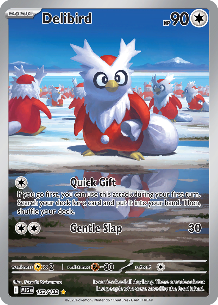 152 Delibird — Mega Evolution — English