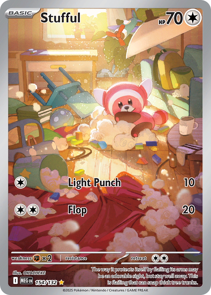 154 Stufful — Mega Evolution — English