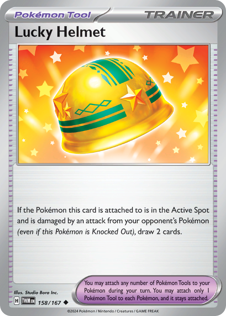 158 Lucky Helmet — Twilight Masquerade — English