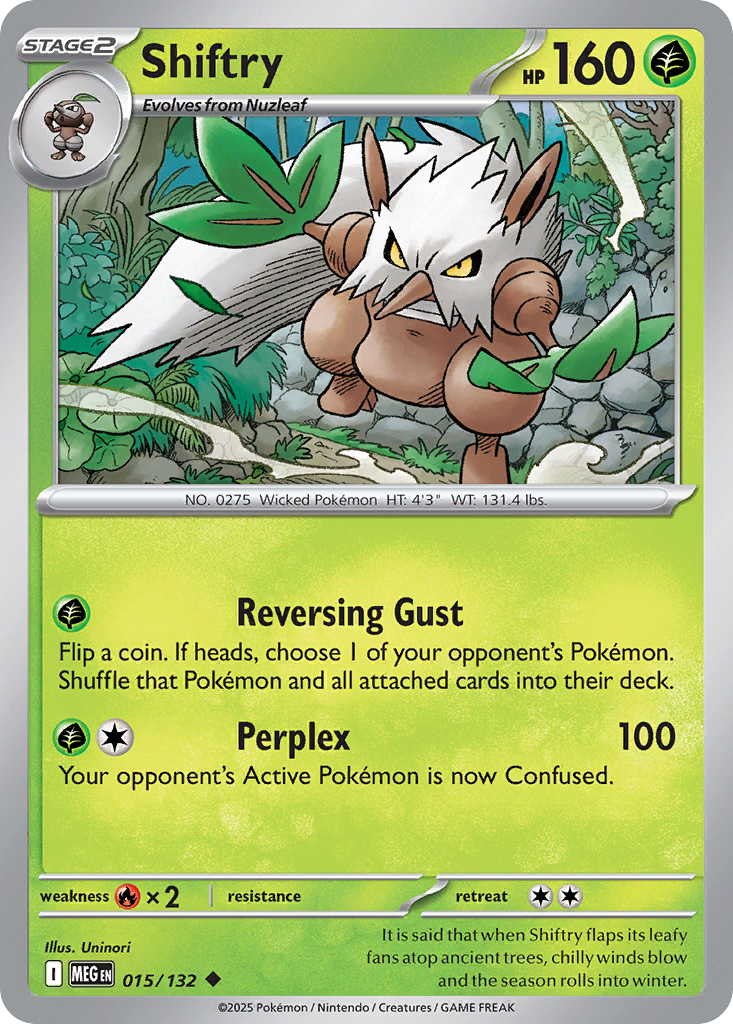 015 Shiftry — Mega Evolution — English
