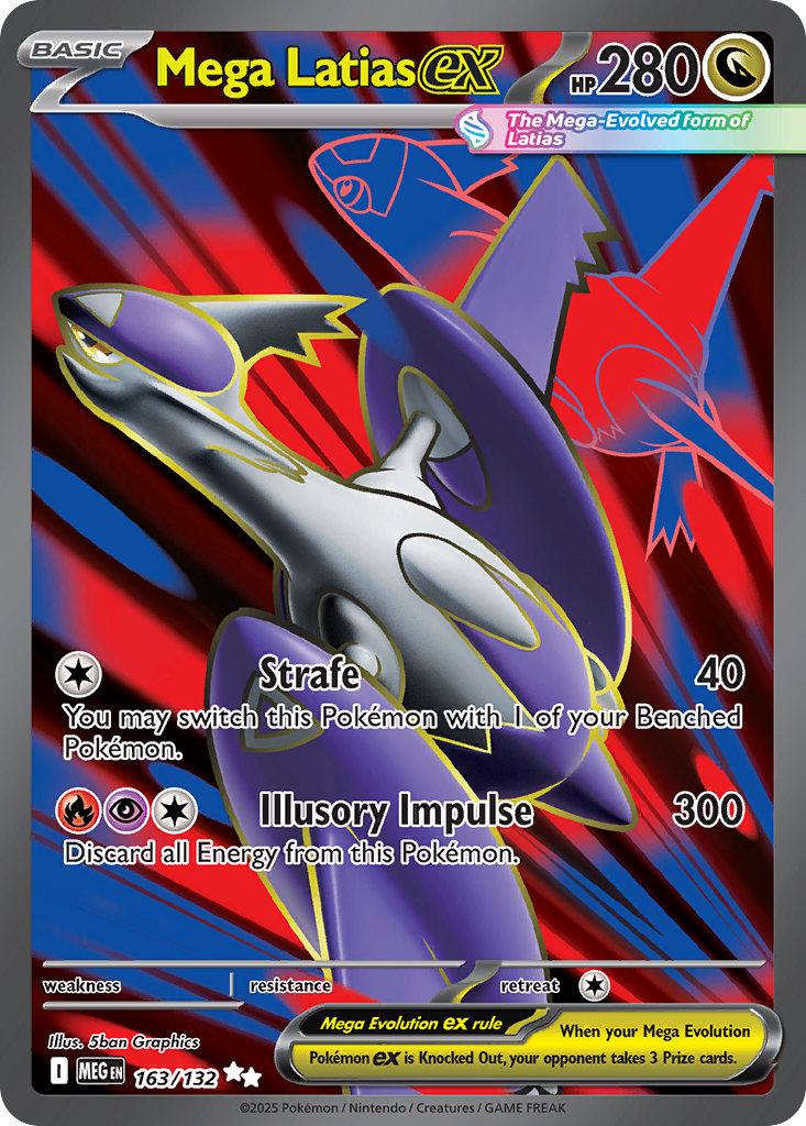 163 Mega Latias ex — Mega Evolution — English
