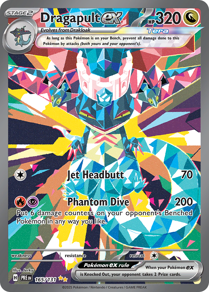 165 Dragapult ex — Prismatic Evolutions — English