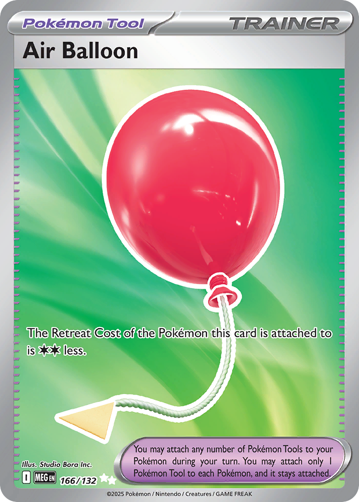 166 Air Balloon — Mega Evolution — English