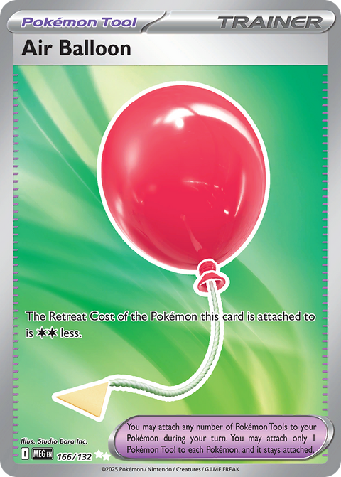166 Air Balloon — Mega Evolution — English