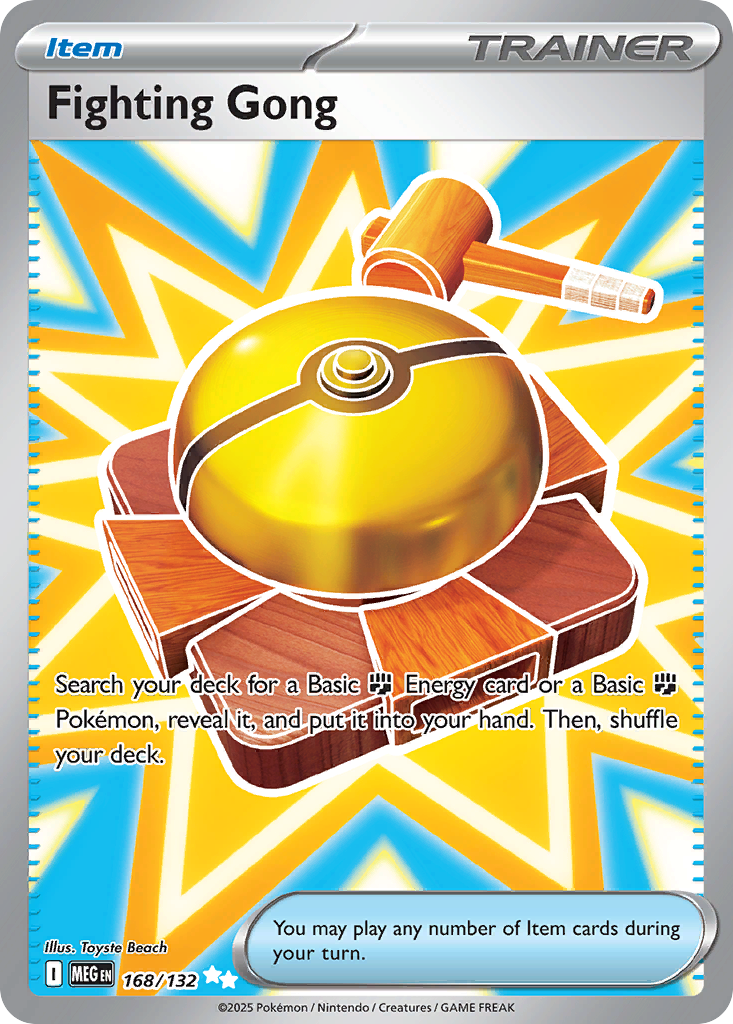 168 Fighting Gong — Mega Evolution — English