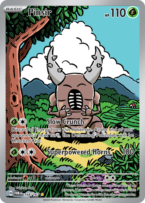 168 Pinsir — Twilight Masquerade — English