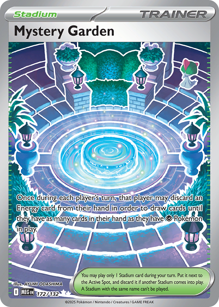 172 Mystery Garden — Mega Evolution — English