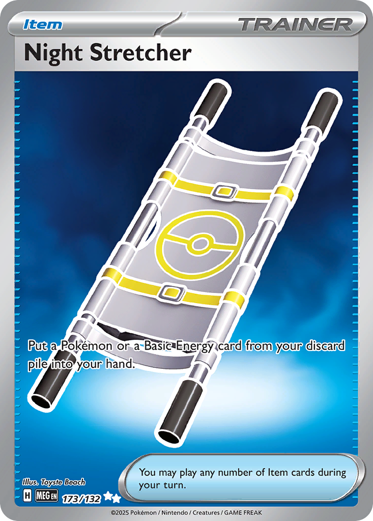 173 Night Stretcher — Mega Evolution — English