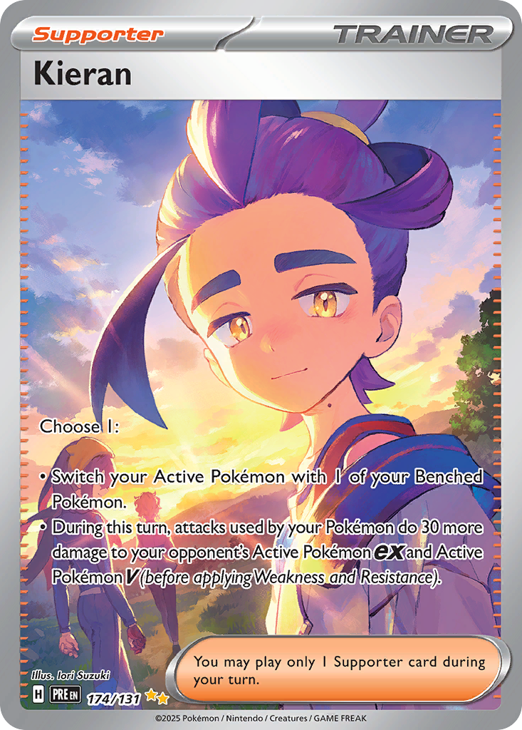 174 Kieran — Prismatic Evolutions — English