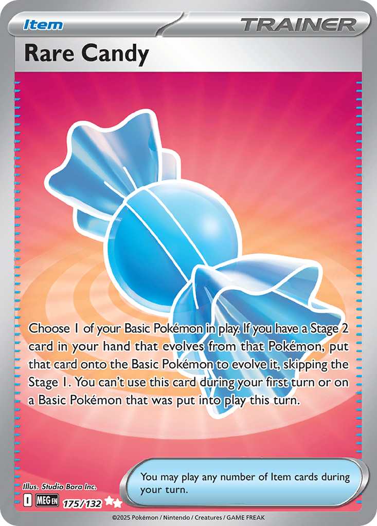 175 Rare Candy — Mega Evolution — English