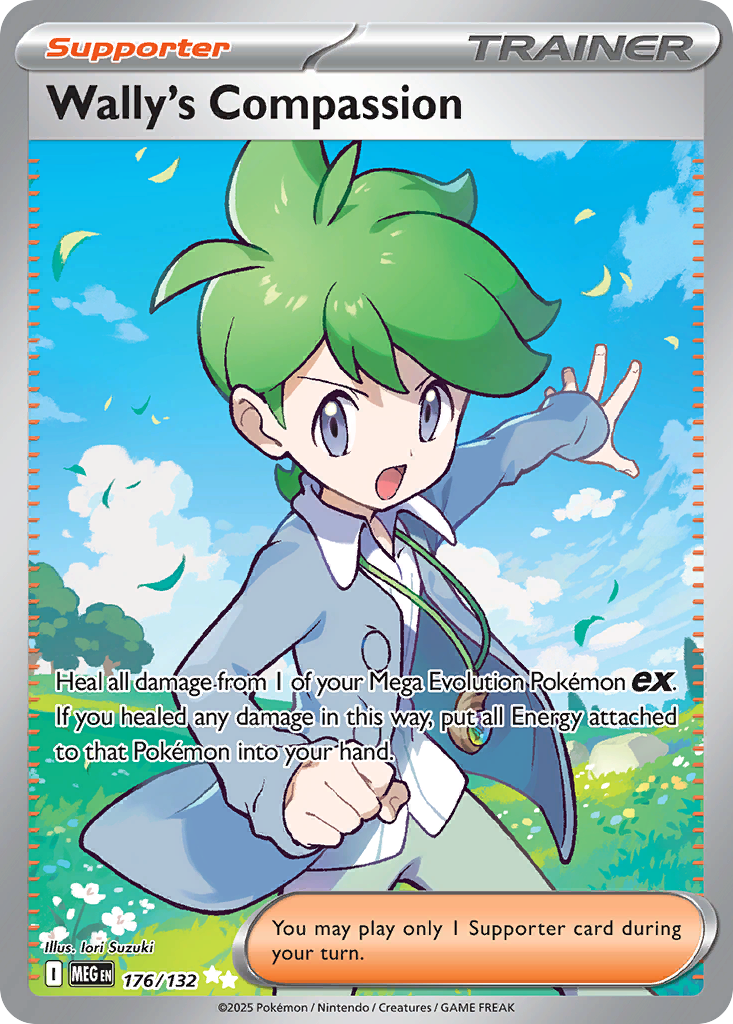 176 Wally's Compassion — Mega Evolution — English