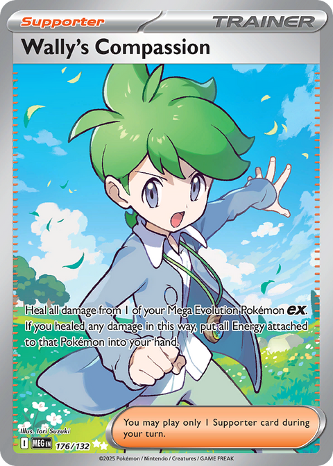 176 Wally's Compassion — Mega Evolution — English