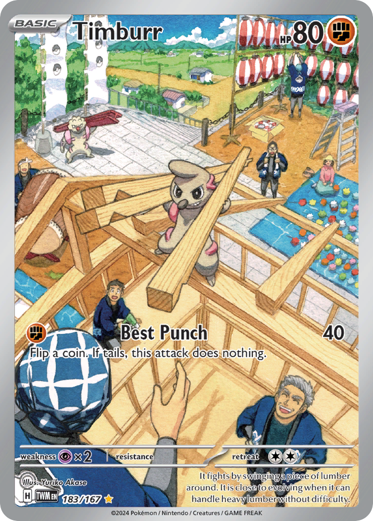 183 Timburr — Twilight Masquerade — English