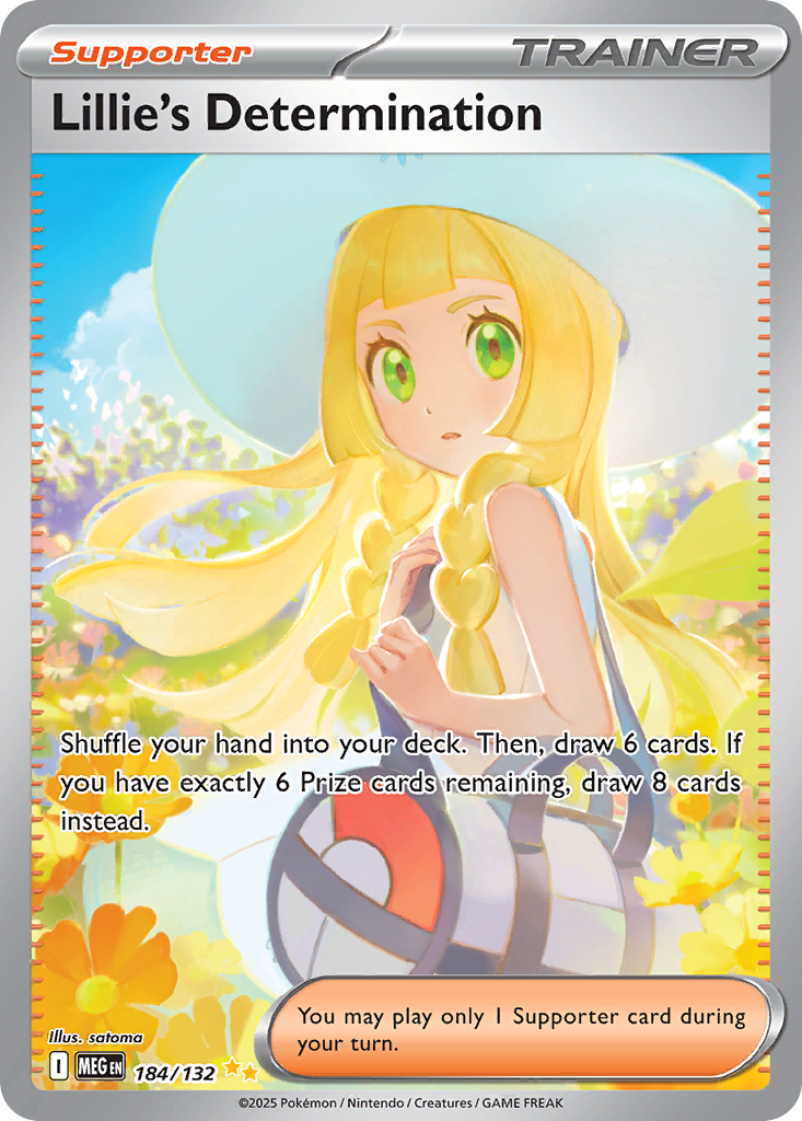 184 Lillie's Determination — Mega Evolution — English
