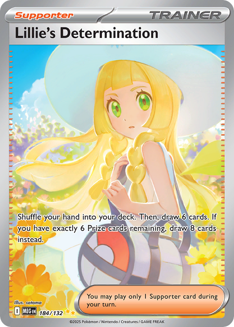 184 Lillie's Determination — Mega Evolution — English
