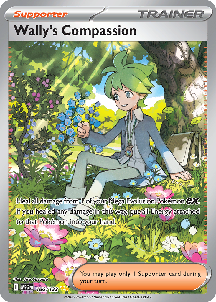 186 Wally's Compassion — Mega Evolution — English
