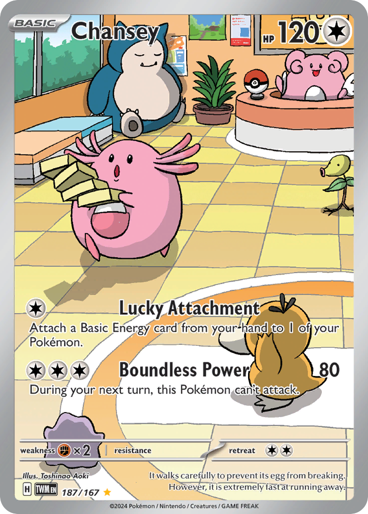 187 Chansey — Twilight Masquerade — English