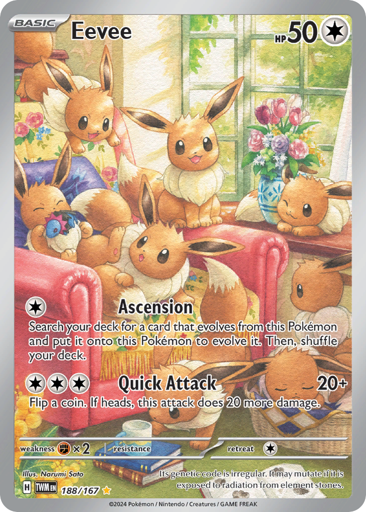 188 Eevee — Twilight Masquerade — English