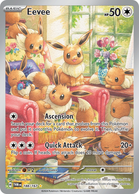 188 Eevee — Twilight Masquerade — English