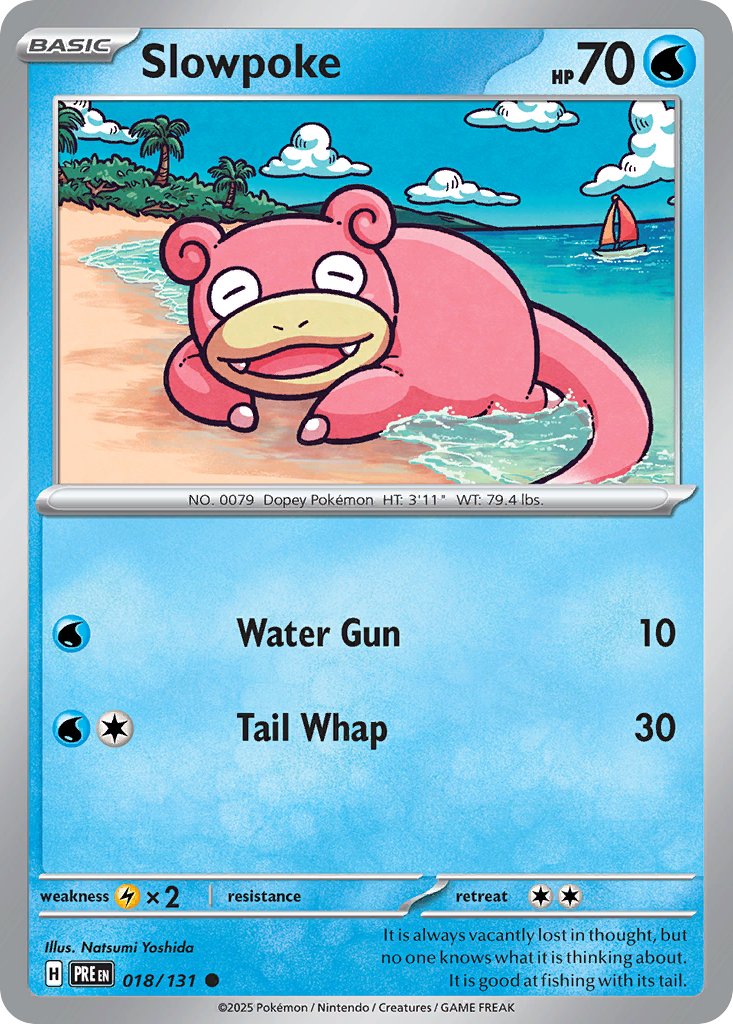 018 Slowpoke — Prismatic Evolutions — English