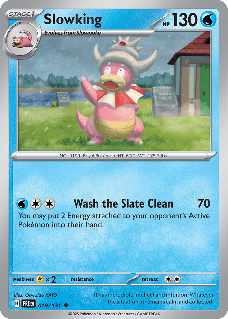 019 Slowking — Prismatic Evolutions — English