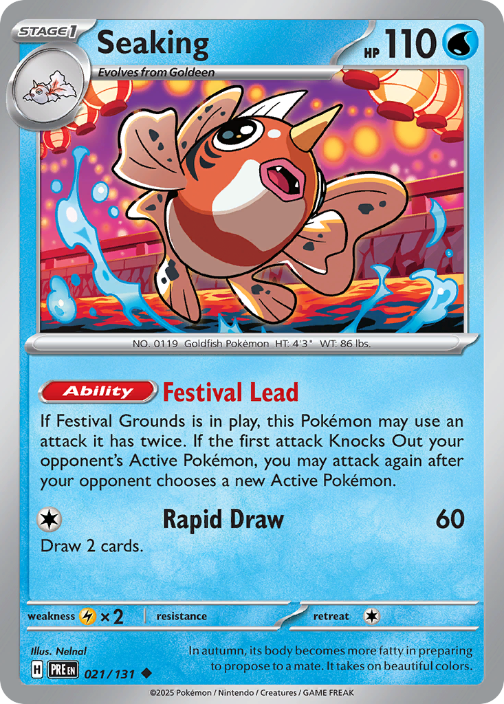 021 Seaking — Prismatic Evolutions — English