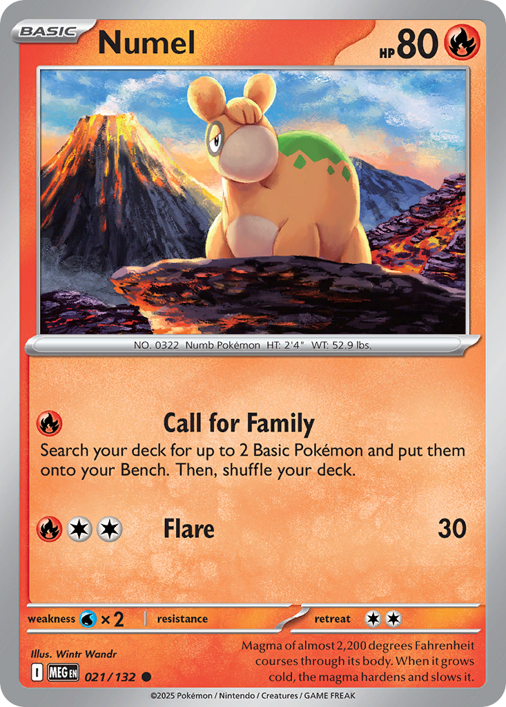 021 Numel — Mega Evolution — English