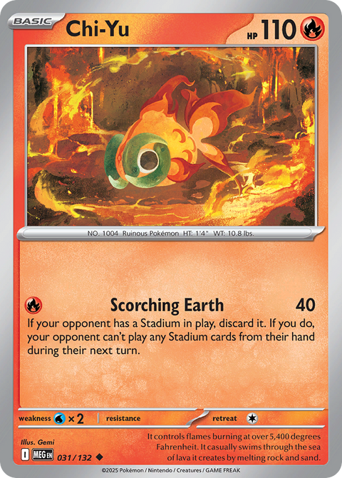 031 Chi-Yu — Mega Evolution — English