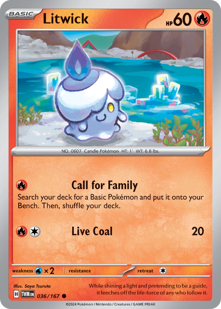 036 Litwick — Twilight Masquerade — English