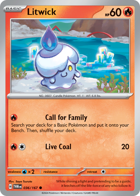 036 Litwick — Twilight Masquerade — English