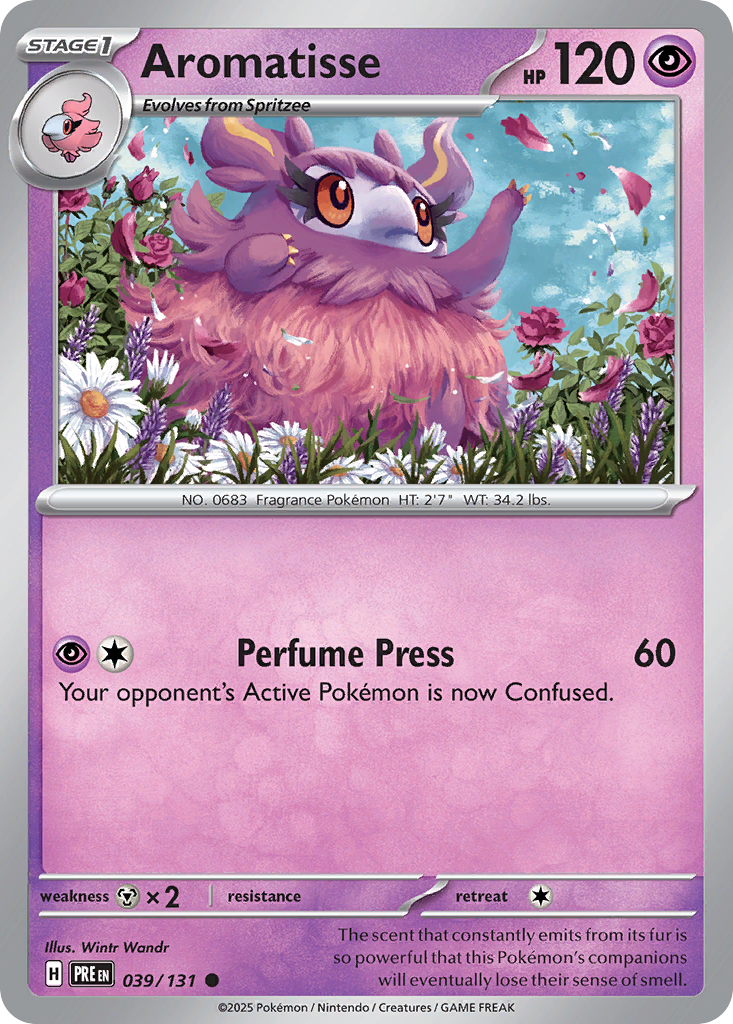 039 Aromatisse — Prismatic Evolutions — English