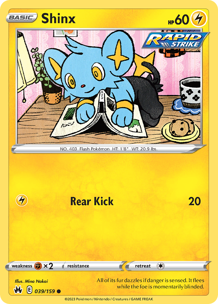 039 Shinx — Crown Zenith — English