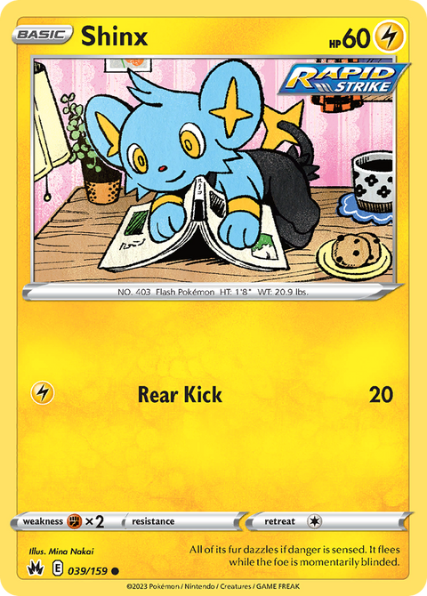 039 Shinx — Crown Zenith — English