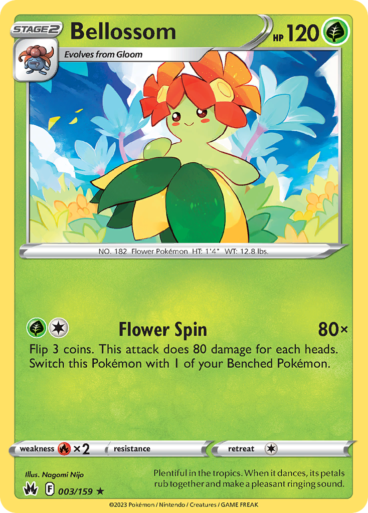 003 Bellossom — Crown Zenith — English