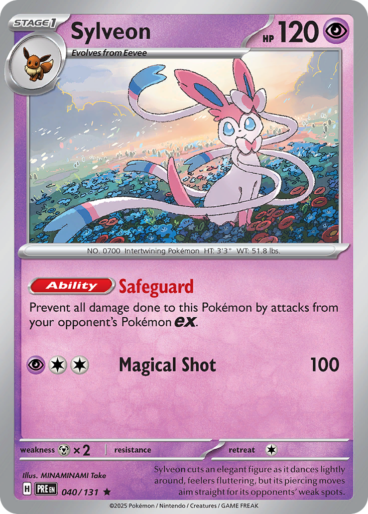 040 Sylveon — Prismatic Evolutions — English