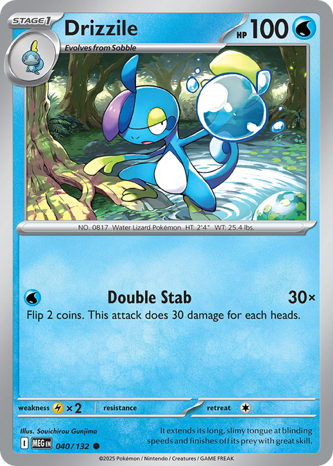 040 Drizzile — Mega Evolution — English