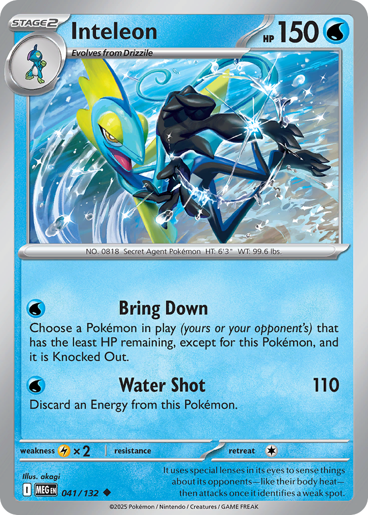 041 Inteleon — Mega Evolution — English