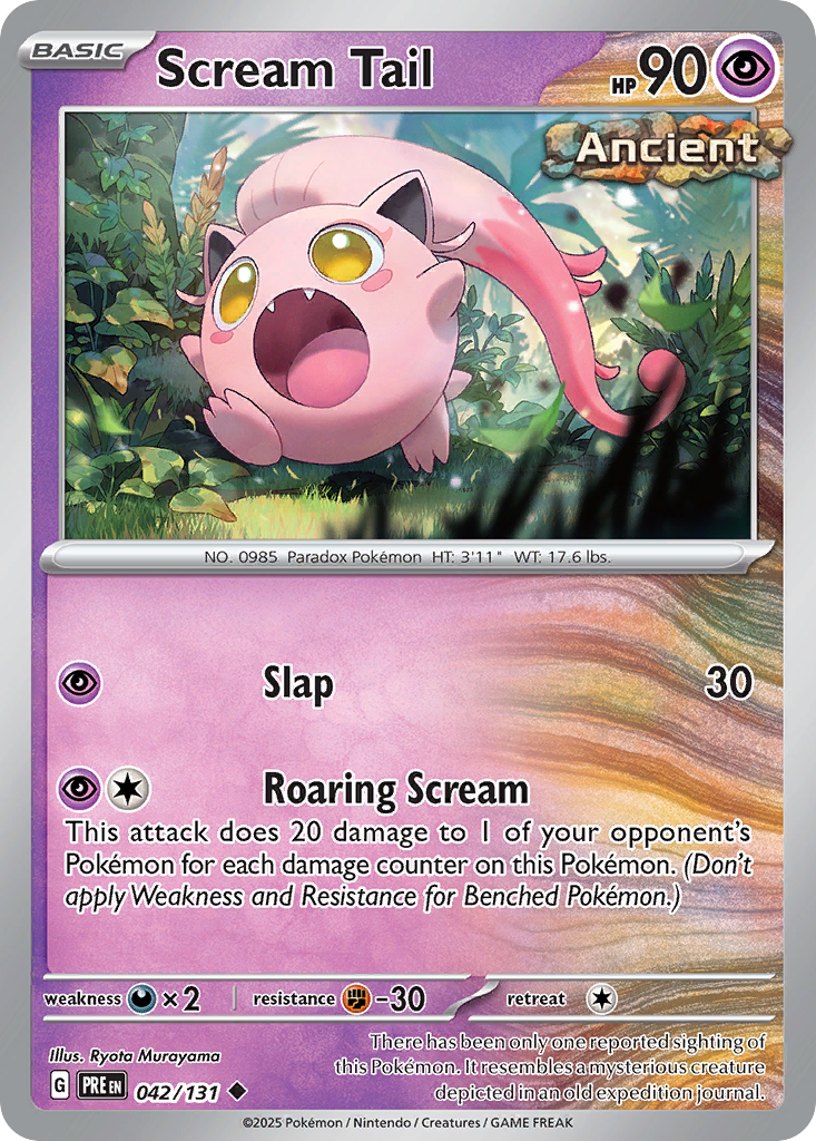 042 Scream Tail — Prismatic Evolutions — English