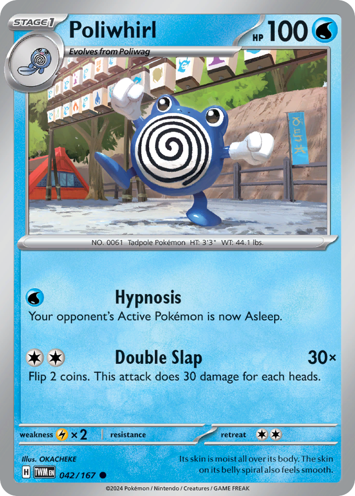 042 Poliwhirl — Twilight Masquerade — English