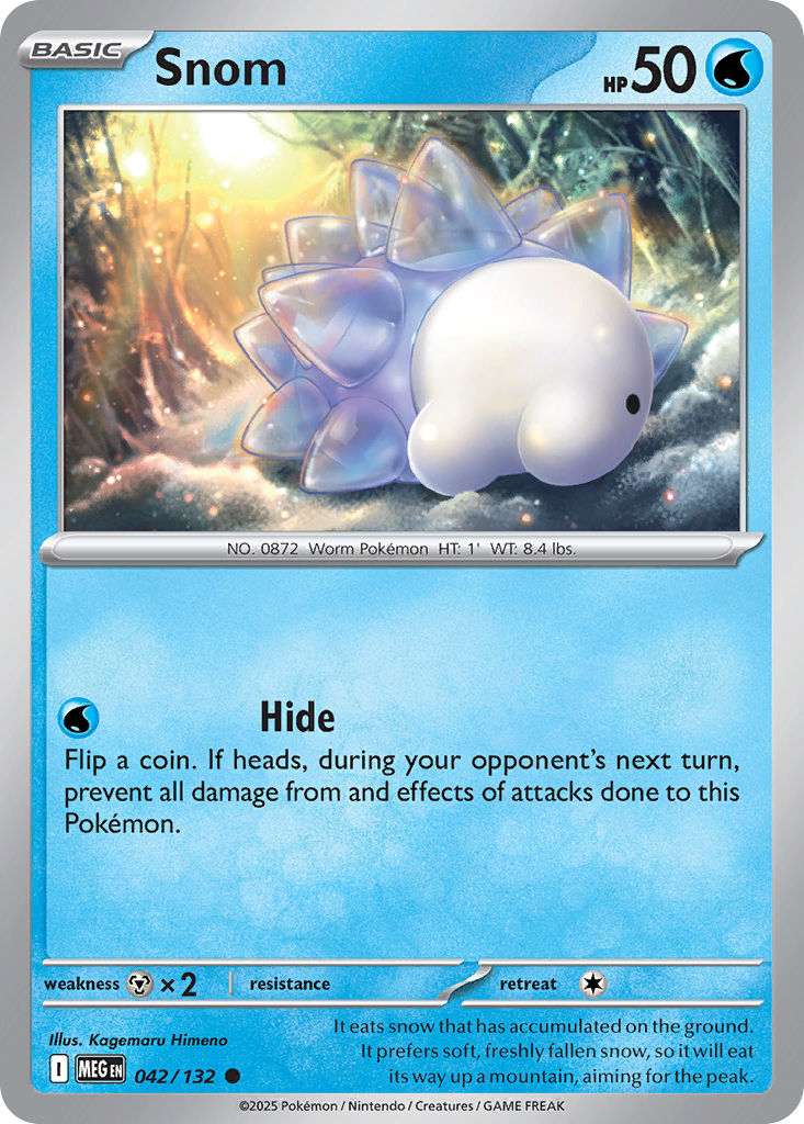 042 Snom — Mega Evolution — English