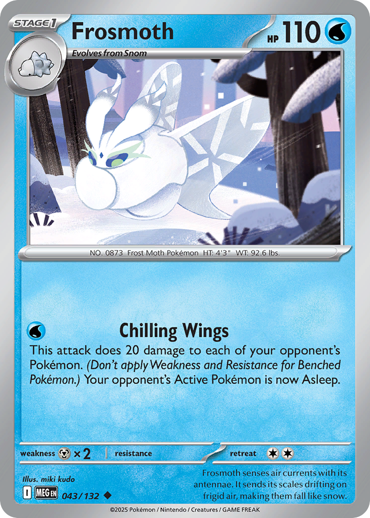 043 Frosmoth — Mega Evolution — English
