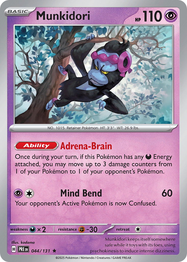 044 Munkidori — Prismatic Evolutions — English