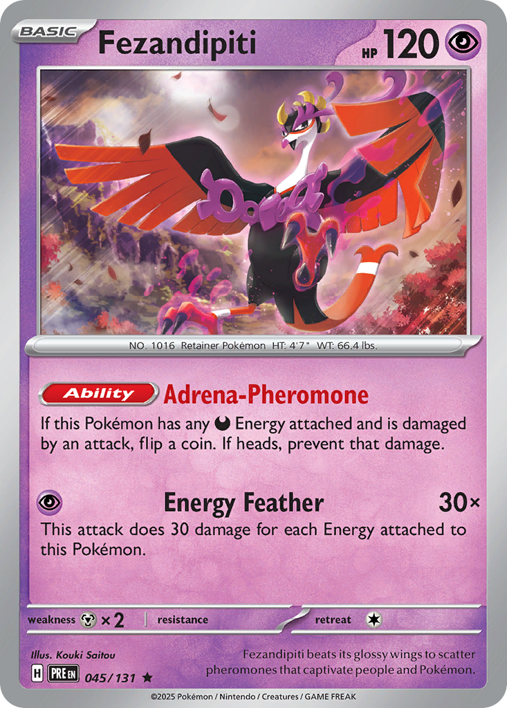 045 Fezandipiti — Prismatic Evolutions — English