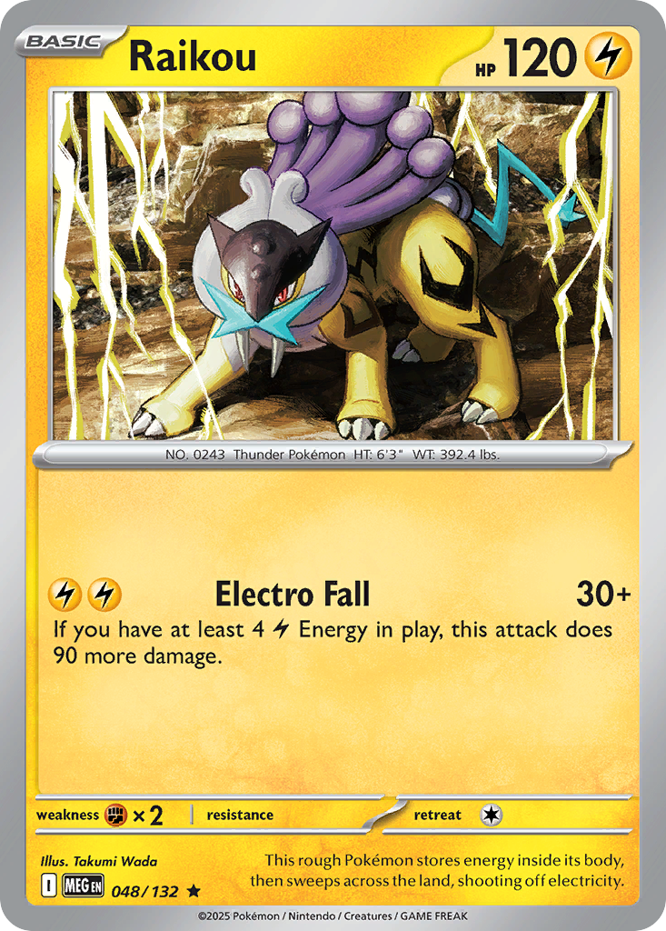048 Raikou — Mega Evolution — English