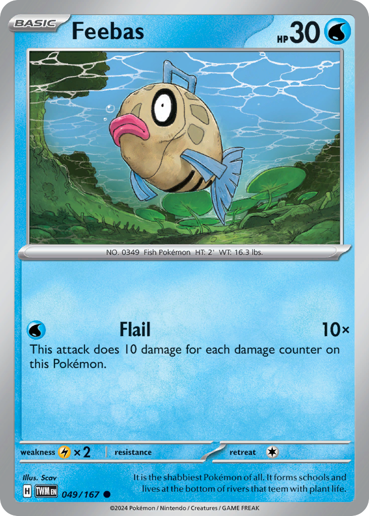 049 Feebas — Twilight Masquerade — English