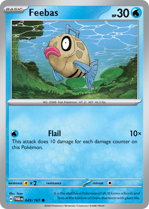 049 Feebas — Twilight Masquerade — English