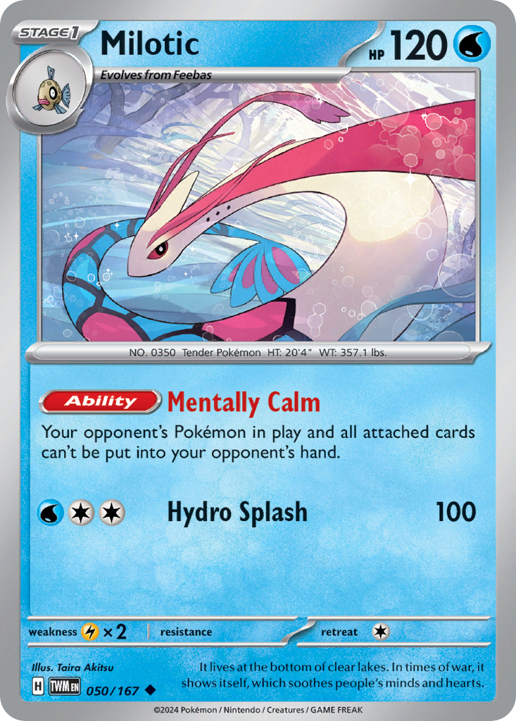 050 Milotic — Twilight Masquerade — English