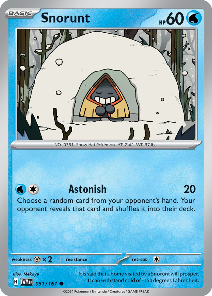 051 Snorunt — Twilight Masquerade — English