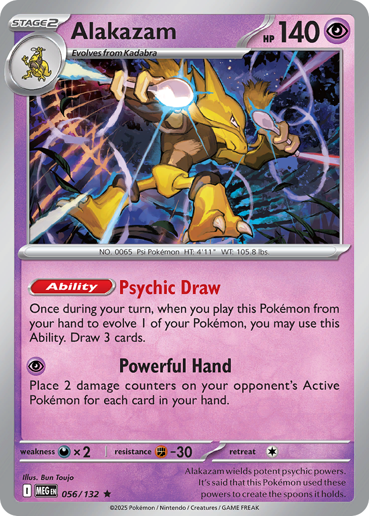 056 Alakazam — Mega Evolution — English